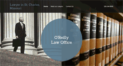 Desktop Screenshot of oreillylawoffice.com