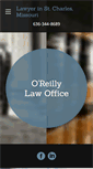 Mobile Screenshot of oreillylawoffice.com